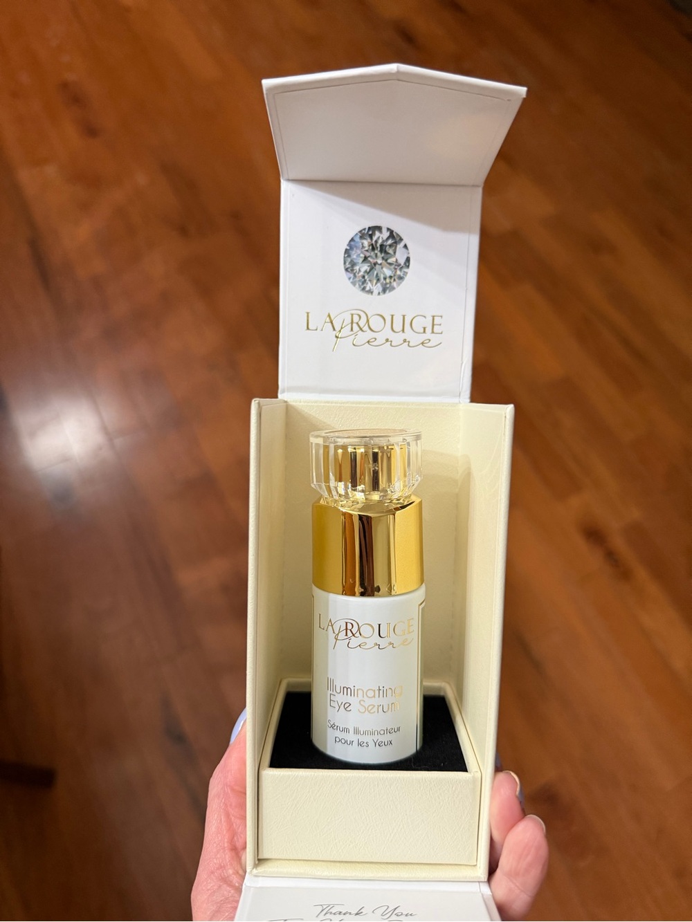 LA Rouge Pierre Crystal Collection Illuminating Eye Serum